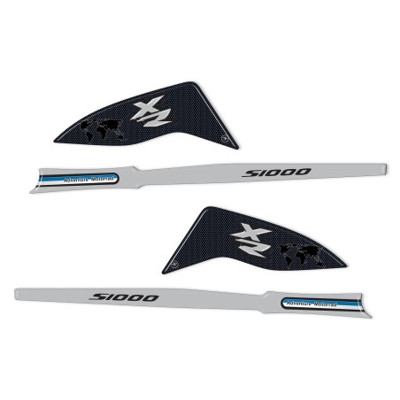 3D handguard stickers compatible with BMW S 1000 XR 2017-2023 motorbikes