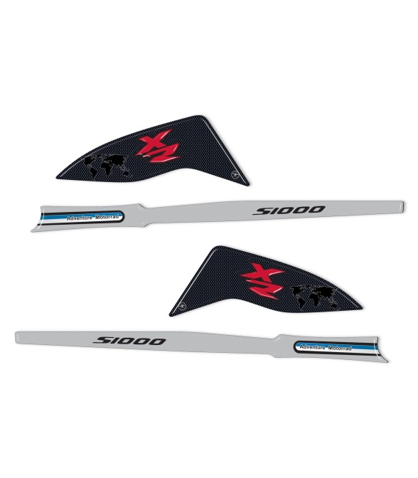 3D handguard stickers compatible with BMW S 1000 XR 2017-2023 motorbikes