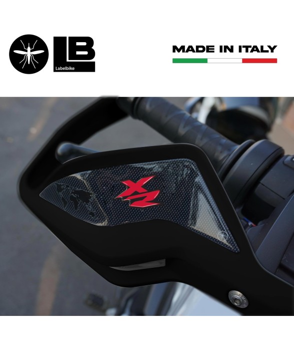 Adhesivos 3D para guardamanos compatibles con motos BMW S 1000 XR 2017-2023.