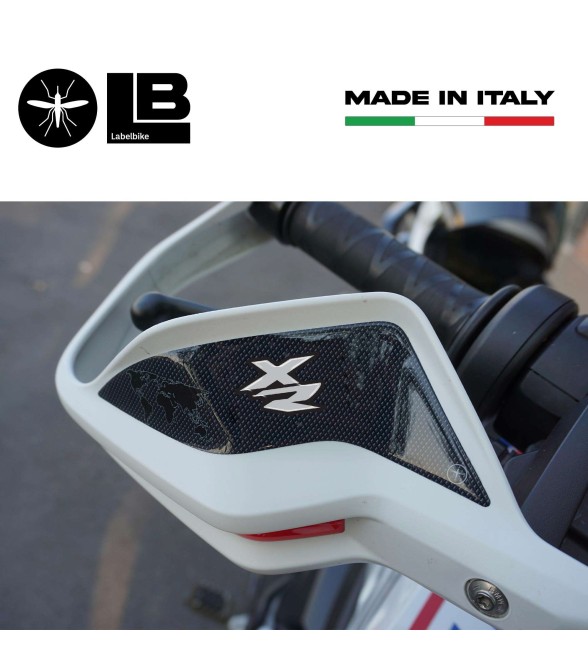 Adhesivos 3D para guardamanos compatibles con motos BMW S 1000 XR 2017-2023.