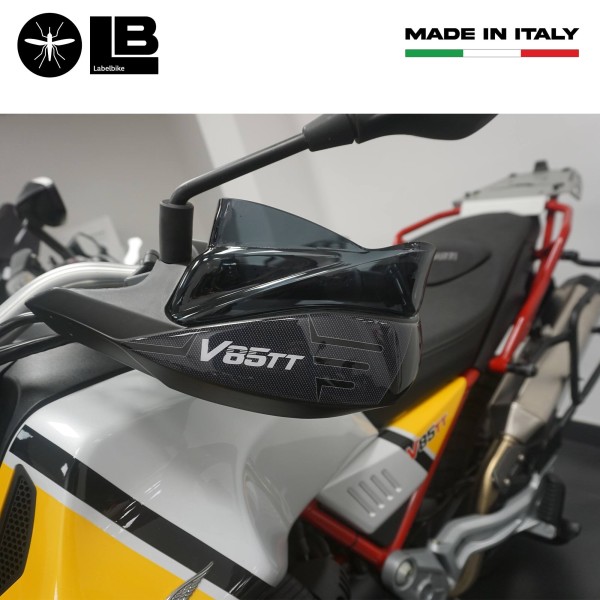 Stickers 3D Protège-mains compatible avec Moto Guzzi V85 TT 2019 - 2023
