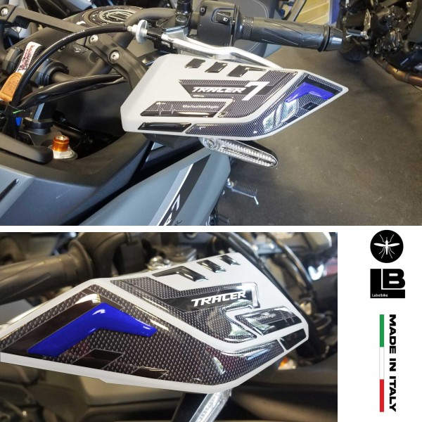 Pegatinas 3D Guardamanos moto compatible con Yamaha Tracer 7 2021-2024