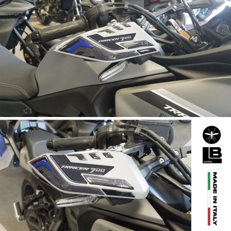 Stickers 3D Handguard protectors compatible with Yamaha Tracer 700 2020