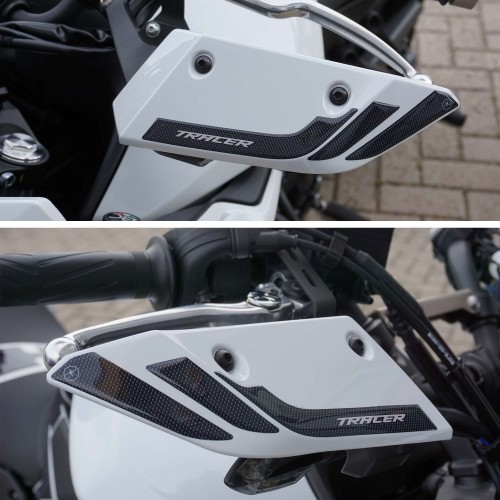 Stickers 3D Protecteurs de Garde-Mains compatibles avec Yamaha Tracer 700 MT-07 2016-2019