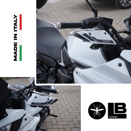 Stickers 3D Protecteurs de Garde-Mains compatibles avec Yamaha Tracer 700 MT-07 2016-2019