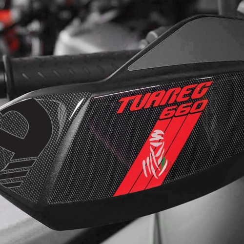 Adesivi 3D Protezioni Paramani moto compatibili con Aprilia Tuareg 660 2023-2025
