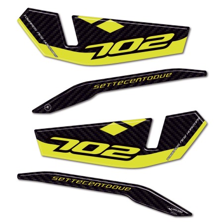 Stickers 3D Handguards motorbike compatible with Benelli TRK 702 and 702X