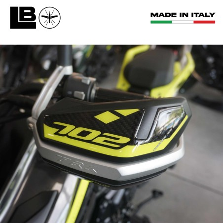 Pegatinas 3D Guardamanos moto compatible con Benelli TRK 702 y 702X