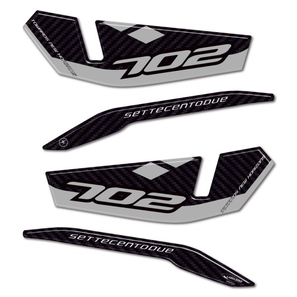 Adesivi 3D Protezioni Paramani moto compatibili con Benelli TRK 702 e 702X