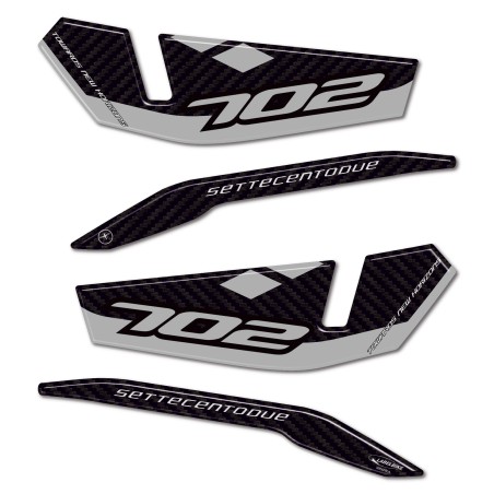 Pegatinas 3D Guardamanos moto compatible con Benelli TRK 702 y 702X