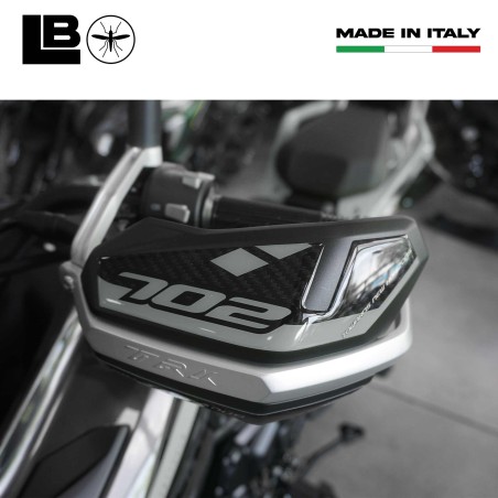 Pegatinas 3D Guardamanos moto compatible con Benelli TRK 702 y 702X