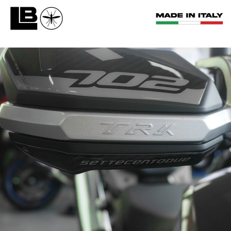 Adesivi 3D Protezioni Paramani moto compatibili con Benelli TRK 702 e 702X