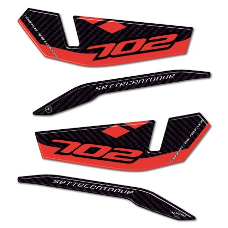 Pegatinas 3D Guardamanos moto compatible con Benelli TRK 702 y 702X