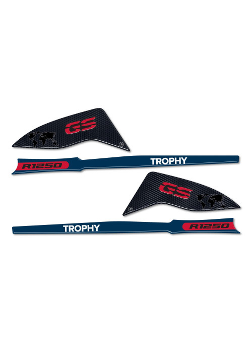 Pegatinas 3D Guardamanos moto compatible con BMW R 1250 GS Trophy 2022-23 2
