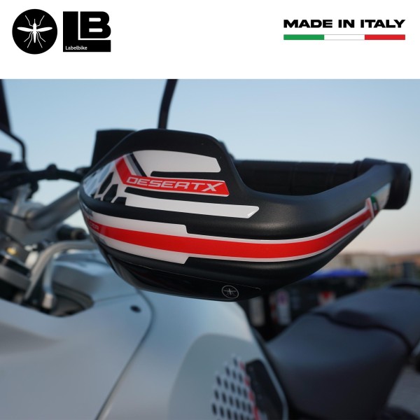 Pegatinas 3D Guardamanos moto compatible con Ducati DesertX 2022-2025