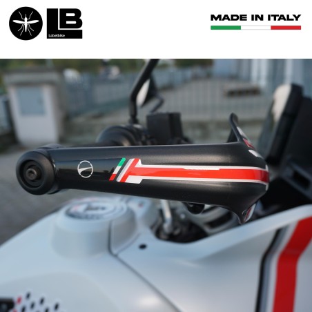 Stickers 3D Protège-mains moto compatible avec Ducati DesertX 2022-2025