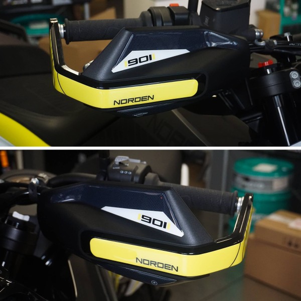 Adesivi 3D Protezioni Paramani moto compatibili con Husqvarna Norden 901