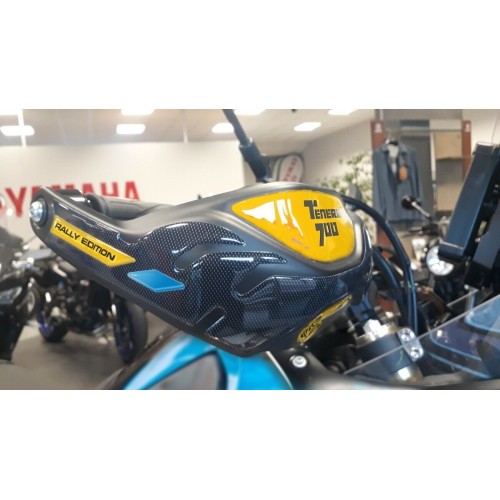 Adesivi 3D protezioni paramani moto compatibili Yamaha tenere 700 rally edition 