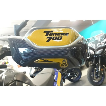 Adesivi 3D protezioni paramani moto compatibili Yamaha tenere 700 rally edition 