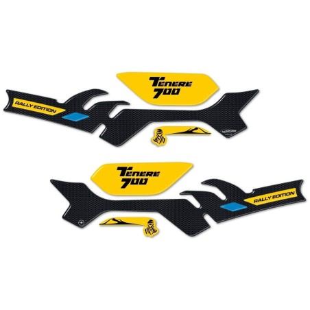 3D stickers hand guards motorbike compatible Yamaha tenere 700 rally edition