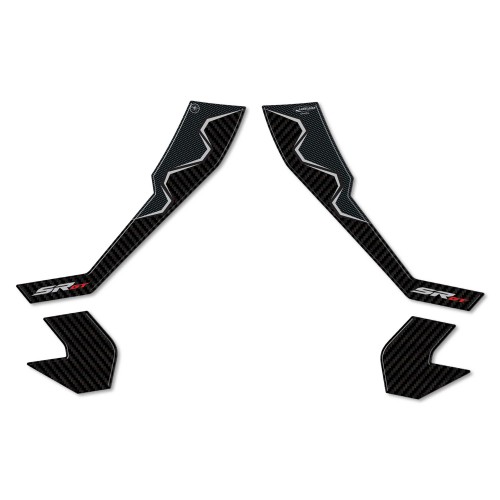 3D stickers fairing edge protectors compatible with Aprilia SR GT 125 and 200 2