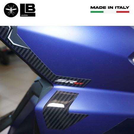 3D stickers fairing edge protectors compatible with Aprilia SR GT 125 and 200