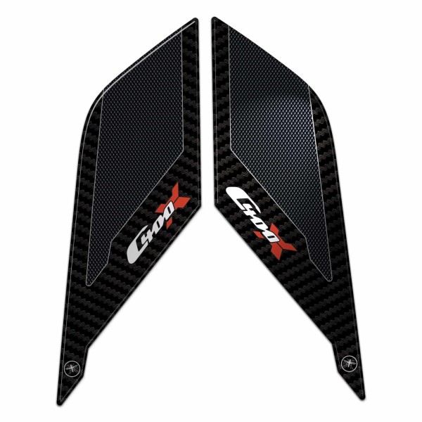 Stickers 3D Protections de carénage pour scooters compatibles avec BMW C400X