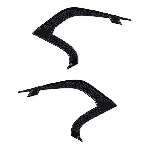 Stickers 3D Protecteurs d'angles moto compatibles avec Honda Nt1100 2022-2023 2