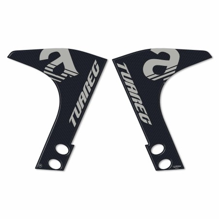 Adesivi 3D Protezioni Parasteli compatibili con Aprilia Tuareg 660 2022-2025