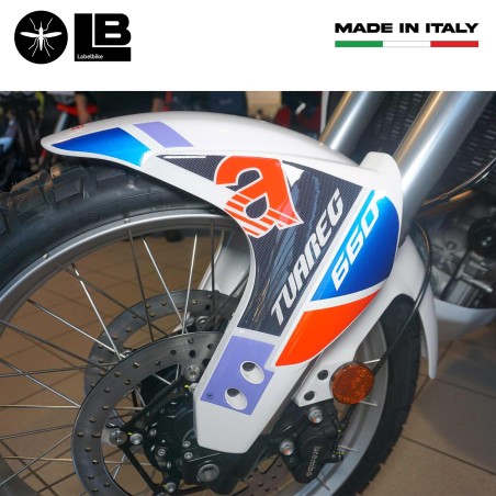 Adesivi 3D Protezioni Parasteli compatibili con Aprilia Tuareg Tagelmust 660