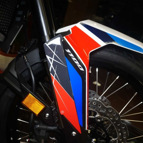 Stickers 3D Seatpost Protectors compatible with Honda Africa Twin 1100 2022