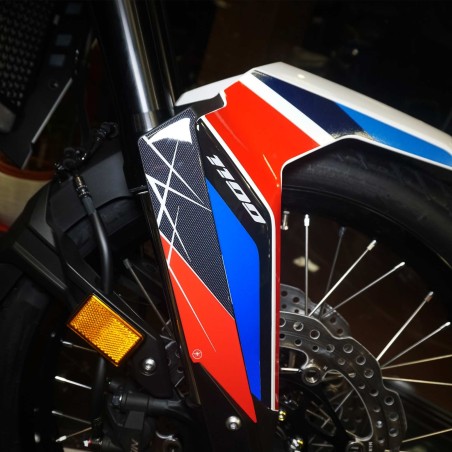 Stickers 3D Seatpost Protectors compatible with Honda Africa Twin 1100 2022