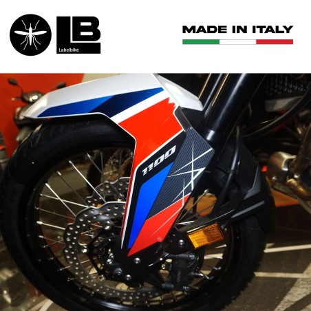 Stickers 3D Protecteurs de tige de selle compatibles avec Honda Africa Twin 1100 2022