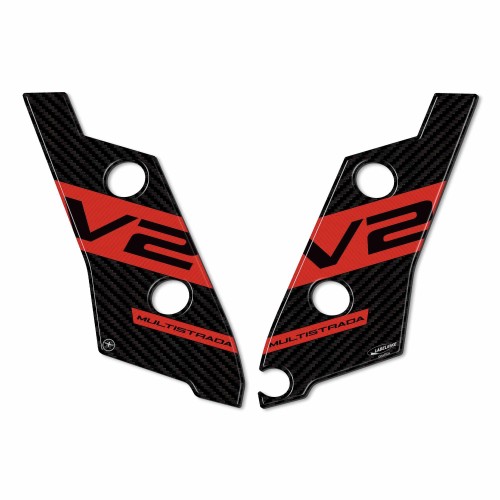 3D Seatpost Protector Stickers compatible with Ducati Multistrada V2 2022 2