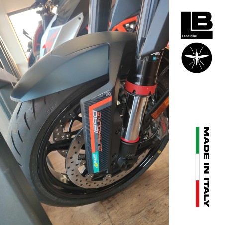Adesivi 3D Protezioni Parasteli compatibili con moto KTM 1290 Super Duke R 2021