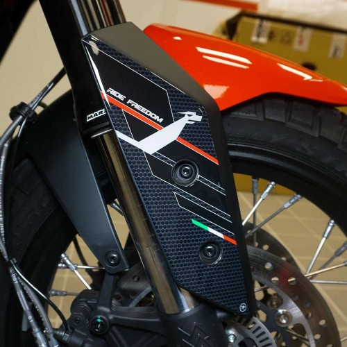 3D Seatpost Protector Stickers compatible with Moto Morini X-CAPE 2022-2024