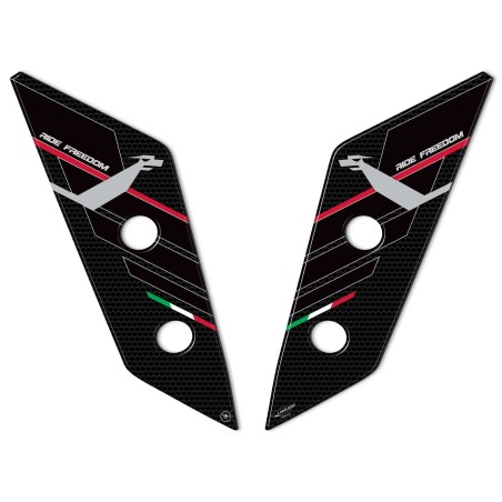 Stickers de protection de tige de selle 3D compatibles avec Moto Morini X-CAPE 2022-2024