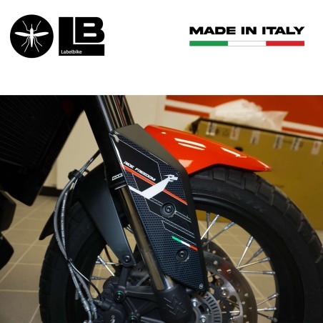 Protector de tija 3D adhesivo compatible con Moto Morini X-CAPE 2022-2024