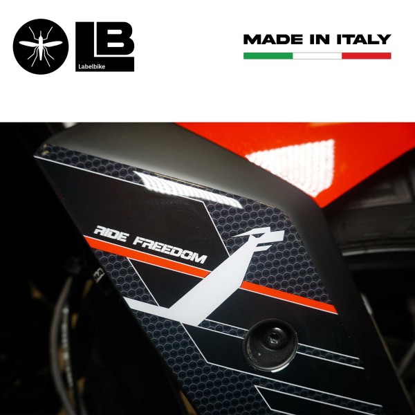 Adesivi 3D Protezioni Parasteli compatibili con Moto Morini X-CAPE 2022-2024