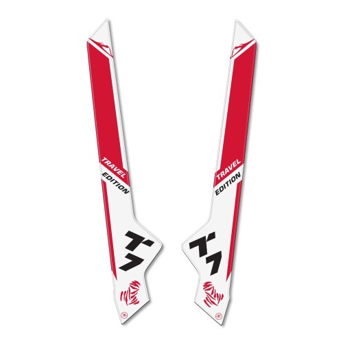 3D Stickers Protecteurs de tige de selle compatibles avec les motos Yamaha Tenere 700 2019-2022. 2