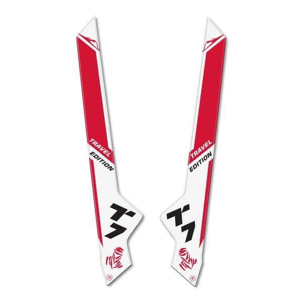 3D Stickers Protecteurs de tige de selle compatibles avec les motos Yamaha Tenere 700 2019-2022.