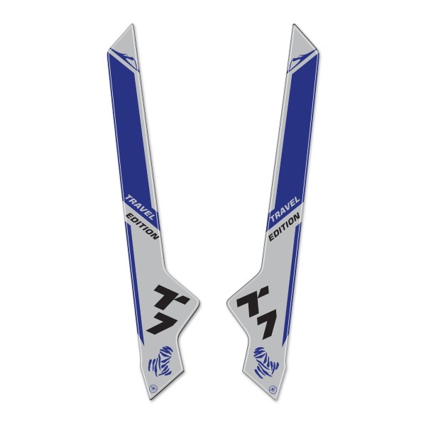 3D Stickers Protecteurs de tige de selle compatibles avec les motos Yamaha Tenere 700 2019-2022.