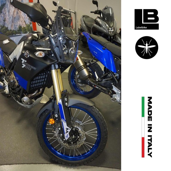 3D Stickers Protecteurs de tige de selle compatibles avec les motos Yamaha Tenere 700 2019-2022.