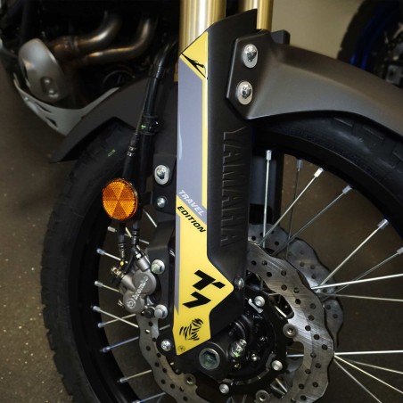 Protectores de tija adhesivos 3D compatibles con motos Yamaha Tenere 700 2019-2022.