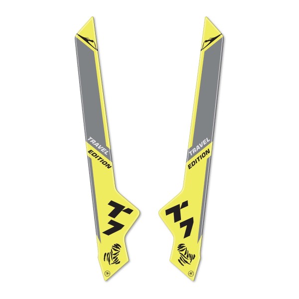 3D Stickers Protecteurs de tige de selle compatibles avec les motos Yamaha Tenere 700 2019-2022.
