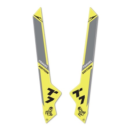 3D Stickers Protecteurs de tige de selle compatibles avec les motos Yamaha Tenere 700 2019-2022.