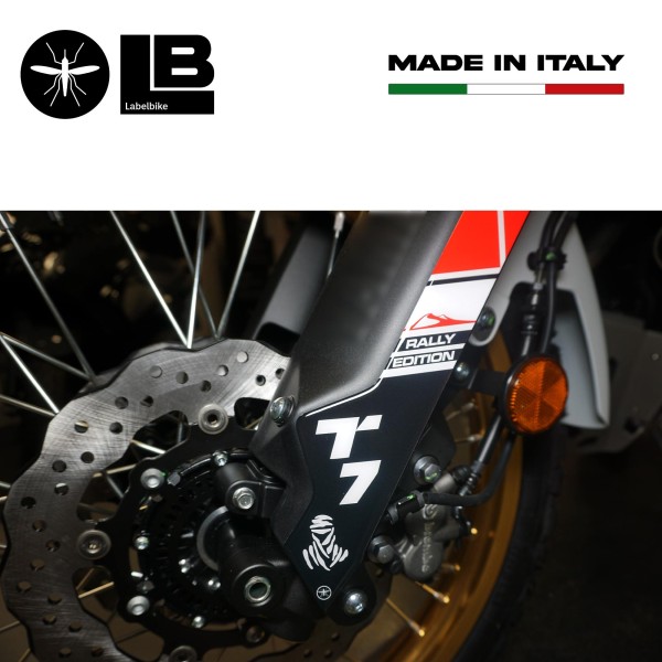 Adesivi 3D Protezioni Parasteli compatibili con Yamaha Tenere 700 Rally Edition 2022