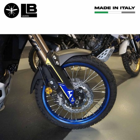 Stickers de protection de tige de selle 3D compatibles avec Yamaha Tenere 700 World Raid