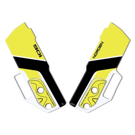 Pegatinas 3D Protectores de potencia de moto compatibles con Husqvarna Norden 901