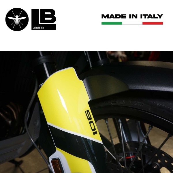 Adesivi 3D Protezioni Parasteli moto compatibili con Husqvarna Norden 901